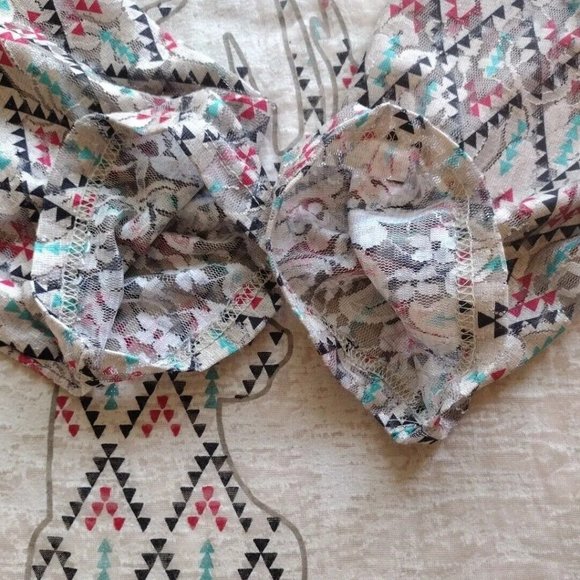 Southern Grace Top Womens 2xl Burnout Sheer - Picture 10 of 15